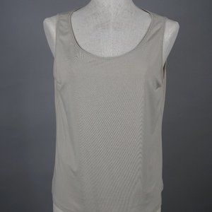 Eileen Fisher Cream Tank Top medium